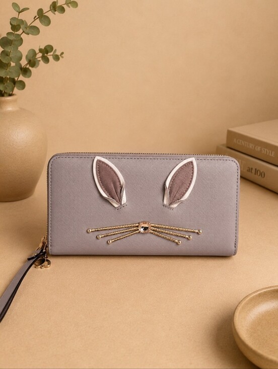 kate spade Handbags - Kate Spade Make Magic Rabbit Lacey Bunny Zip Around Wallet EUC